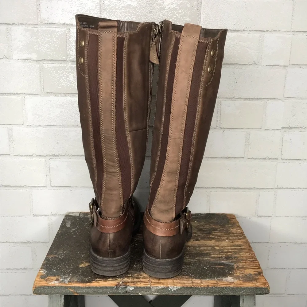 Earth Sierra Stone Tall Boots Size 8 - Picture 4 of 11